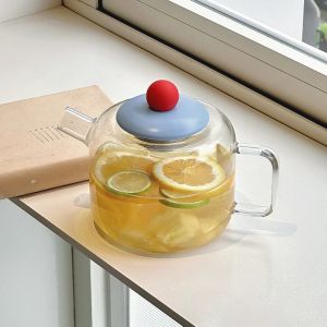 Kettle High Temperature Resistance Large Capacity High Value Bubble Cold Flower Tea Leak Health High Borosilicate Glass