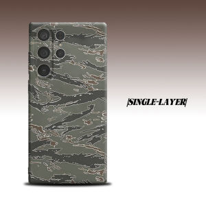 BILIBILI | tiger stripe camo For Samsung Galaxy S26 S25 S24 A56 A36 Dual Layer Luxury Fashion Full Lens Protective Case
