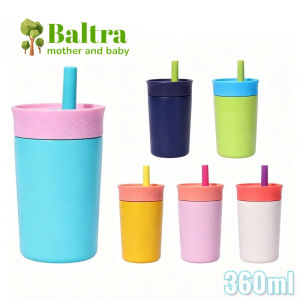 Baltra Baby 360 ML Upgraded 304 Stainless Tumbler For Kids Steel With straw