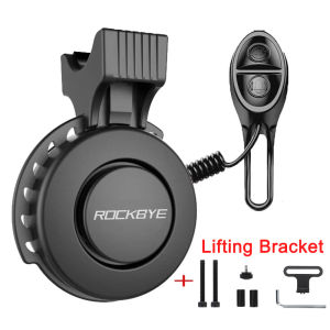 Mini Bicycle Electric Horn USB Rechargeable Waterproof 120dB Loud Bike Warning Safety Ring Bell 4 Sound Modes Adjustable Volume