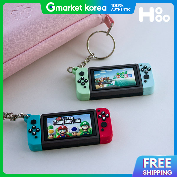 Nintendo Switch Miniature Keychain Keyring Keyholder Mario