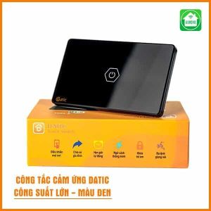 Công tắc cảm ứng thông minh Hunonic Datic Công nghệ Wifi điều khiển giám sát từ xa bằng điện thoại