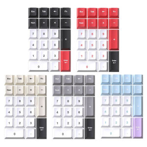 21keys Keycap Mechanical Keyboard Numeric Key Cap Profile Cherry PBT Thermal Sublimation MX Keycaps