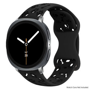 Silicone Band for Samsung Galaxy Watch 8 40/44mm Breathable Dog Paw Bone Strap for Samsung Watch 8classic 46mm Women Bracelet