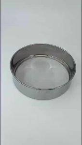 【X】Baking Handheld Sieve Kitchen Mesh Flour Sifter Round Stainless Steel Flour Sieve Strainer Sifters