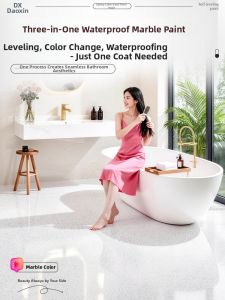 DAOXIN | Epoxy Sand Waterproof Paint for Bathroom Tiles Renovation