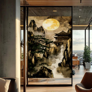 TANGYING | Translucent Opaque Privacy Glass Film New Chinese Style