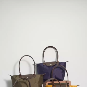 cocosale long hander bag shoulder bag Medium(38*24) with embroidered logo tote bag for women