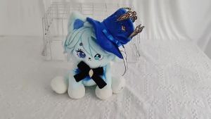 Furina Meow Stuffed Plush Toys Genshin Impact Genshin Furina Cat Doll Gift for Children