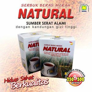 250 gram Serbuk Minuman Sehat Beras Merah – Rasa Nikmat Khasiat Dahsyat!