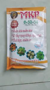MKP (0-52-34) Kích Thích Bộ Rễ Phát Triển Tăng Hoa Trái Vụ Trái Đẹp Nhân To - Túi 1KG