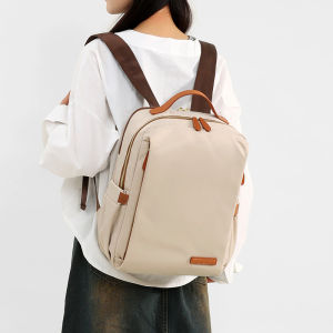 Túi Đeo Vai Đôi Dung Tích Lớn Cho Học Sinh Túi Du Lịch Túi Xách Công Sở Đơn Giản Cho Nam Và Nữ Túi Đựng Máy Tính Túi Vải Nylon