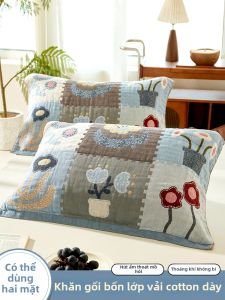 SHAYA | Vỏ Gối Bốn Lớp Muslin Chống Dầu Cotton