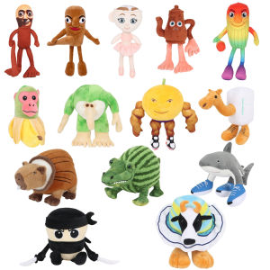 Cute Shoe Wearing Shark Interesting Plush Toys Tung Tung Tung Sahur Plush Toy Game Peripherals Stuffed Toys Kids Birthday Gifts