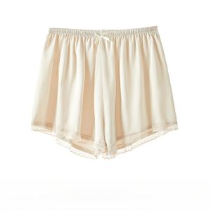 MiiOW | Quần lót nữ mùa hè Ice Silk thoáng khí mỏng an toàn chống ánh sáng quần ngắn quần đùi cạp vừa màu trơn