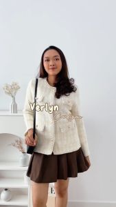 ELYCLOTH | VERLYN CARDIGAN | CARDIGAN RAJUT WANITA PREMIUM FURY KNIT