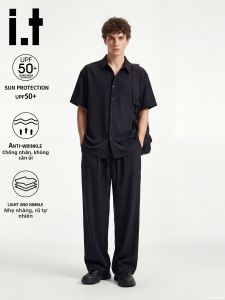 izzue | Bộ Quần Áo Phong Cách Casual Bằng Vải Lụa Mát cao cấp