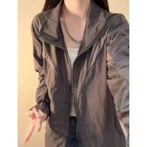LIUBU | UV Protection Breathable Lightweight Icy Yarn Outwear Jacket
