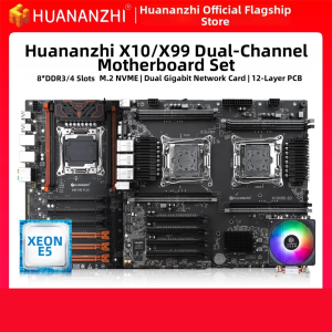 HUANANZHI | Dual CPU X99 Motherboard Set For Multi-tasking Performance