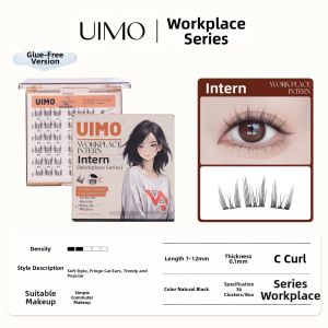 UIMO | Beginner-friendly Natural-looking Easy-to-Remove False Eyelashes