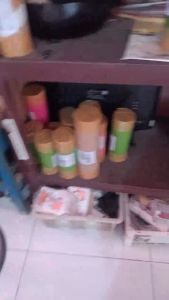 STICKER STRIPING BODI MOTOR HONDA REVO X TAHUN 2020 WARNA MOTOR BODY HITAM SAYAP DEPAN MERAH