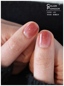 Color Pioneer 2025 New Nail Polish Quick Dry Transparent Bare Color Long Lasting Fast Drying Foot Nail Oil No Baking Required