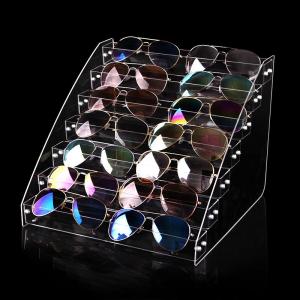 MUHUALAN | Transparent Acrylic Glasses Display Stand
