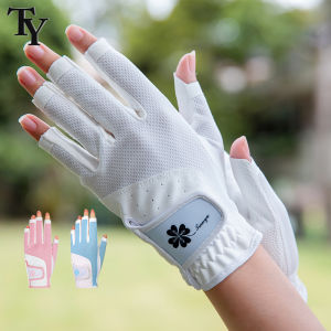 TY | Summer Breathable Touch Screen PU Non-slip Golf Gloves