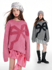 LOVESASAKIDS | Party Series Wool Blend Brushed Sweater