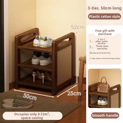TUOJUE | Space-saving Bamboo Shoe Rack