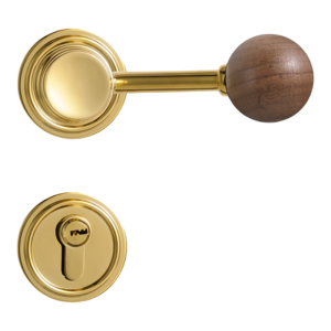BAIBO | Retro Quiet Split Lock with Round Handle