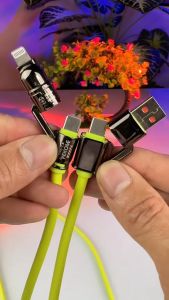 Digi WEKOME 240W 4 trong 1 Cáp sạc dữ liệu siêu nhanh  1.2m  USB/Type-C to Type-C/Lightning Tương thích với iPhone Samsung Xiaomi  Hỗ trợ Macbook sạc máy tính xách tay hỗ trợ kết nối có dây Carplay Sạc Điện Thoại Kem Silicon  dây sạc trên xe ô tô