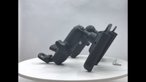 Pemegang telefon aloi aluminium untuk basikal motosikal elektrik dan kenderaan elektrik Pengecasan USB penyangga penghantaran/navigasi makanan.