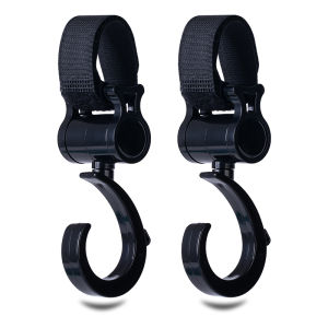 Universal Baby Stroller Hooks 360 Degree Rotating Double Baby Wagon Hand Push Car Accessories Baby Gear Childrens Carriage Parts