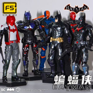 Batman Arkham Knight Batman Blind Box Assembly Toy Birthday Gift for Boys Superhero Collectible Figure Plastic Jointed Action