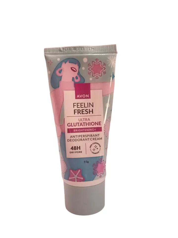 avon feelin fresh(48H dry pore)ULTRA GLUTATHIONE,brightening+2 glutathione  serjm | Lazada PH