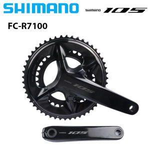 SHIMANO | SHIMANO 105 R7100 2X12Speed HOLLOWTECH II Crankset 2x12-Speed 165MM 170MM 50-34T for Road Bike Original Parts