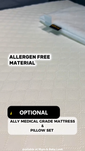 Crolla Ally Medical Grade Mattress & Pillow Set / Ally Premium Medical Grade Mattress & Pillow Set