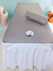 Thickened Ice Silk Vine Bedding Foldable Massage Beauty Salon Special Air Conditioning Mat Breathable Cooling Sheet