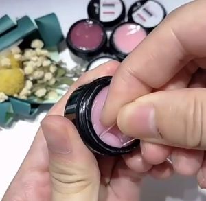 [ Monja ] Building nail gel เจลปั้นนูน ไม่ติดมือ มีสีในตัว 15 ml.