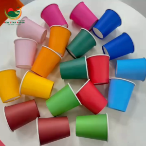 Ly giấy 6.5oz~192ml - Lốc 50 ly giấy có họa tiết