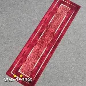 Tren-D-rugs Karpet eropa modern permadani abstrak alas ruang tamu anti slip 80 cm x 240 cm - NMs