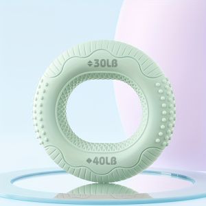 Silicone Hand Grip Strengthener Grip Strength Trainer  Finger Exerciser Set Forearm Grip workout Great for Rock Climbing