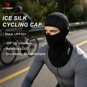 X-Tiger | X-TIGER Summer Cycling Face Mask Absorb Sweat Breathable Hiking Camping Fishing Sport Face Balaclava Scarf MTB Road Bike Mask
