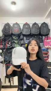 Topi Baseball Ring Anting KoreA PEGE Philo Topi Pria Polos Rantai Casual - PGT 804