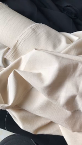 Vải Đũi Xước Màu Trơn Khổ 1m5 - Chất Mềm Mại Rũ Mỏng Vừa Giãn Nhẹ - May Đồ Bộ Áo Kiểu Sơ Mi