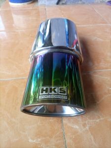 knalpot mobil hks turbo ofal full stainles suara bas ulem
