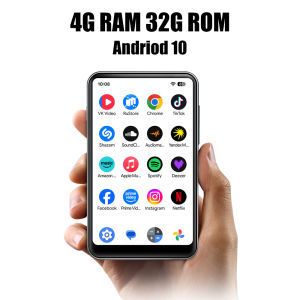 Famue | Máy Nghe Nhạc MP3 Namue Android 13 4.0 Wi-Fi Bluetooth Được Cài Đặt Sẵn Rustore Yandex VK 4GB+64GB Màn Hình Cảm Ứng Thân Máy Bằng Kim Loại Hỗ Trợ Đài FM
