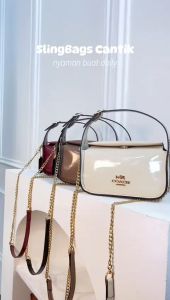 New Collection Cooach Tas Selempang Wanita Kindy Bags Semi Premium Sigh in MiniLook Import Tas Handlebag Top Slingbags Korean style