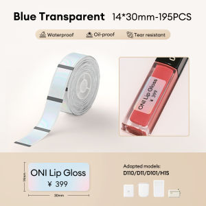 Niimbot | Niimbot D11 D110 D11H D110M D101 Label Transparent Label Mini Label Printer Self-adhesive Portable Thermal Waterproof Oil Paper